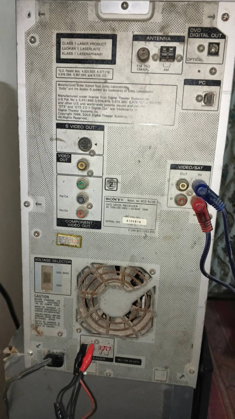 SONY CD, DVD, PLAYER 5
