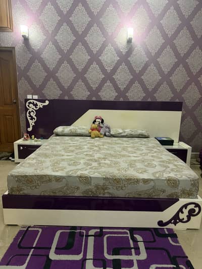 Bed with Dressing Table for Sale – Excellent Condition