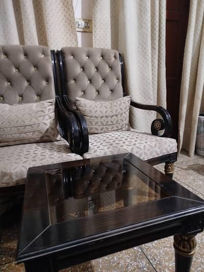 Chairs with coffee table for sale