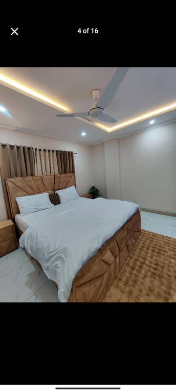 2BED FURNISH APARTMENT AVAILABLE DAILY WEEKLY BASIS FOR RENT IN ISLAMABAD E11 2