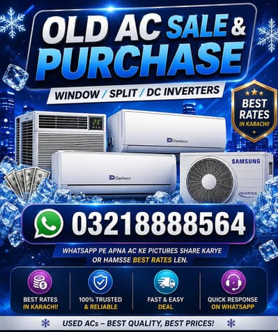 ac sale purchase/dawlance ac/scrap ac/ dead ac/best prices