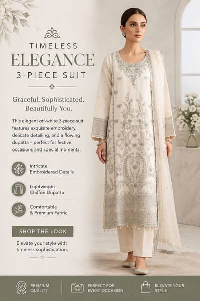 3 piece Lawn Dresses