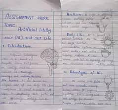 Assignment writing+diagrams