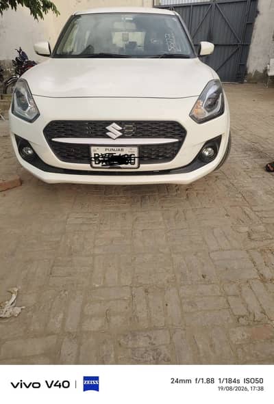 Suzuki Swift 2026 first owner 4100 km drive