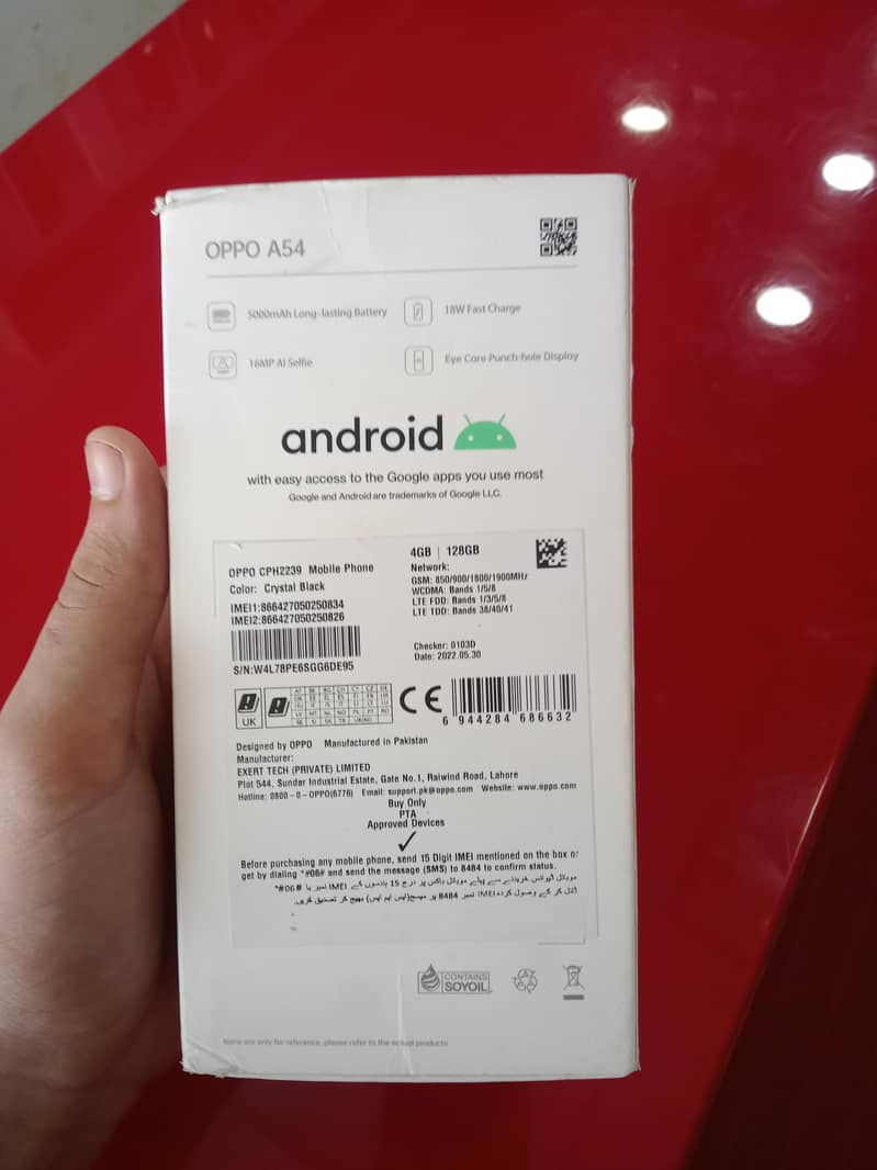 OPPO A54 10