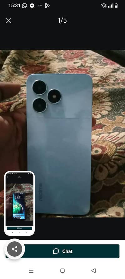 Realme Note 50 on