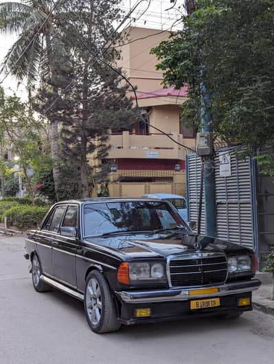 Mercedes w123 with 2jz & w58