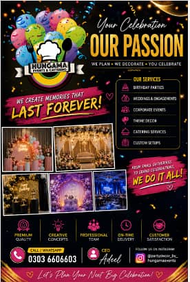 Hungama Events & Cattering | Event Decor, Catering & Complete Event Ma