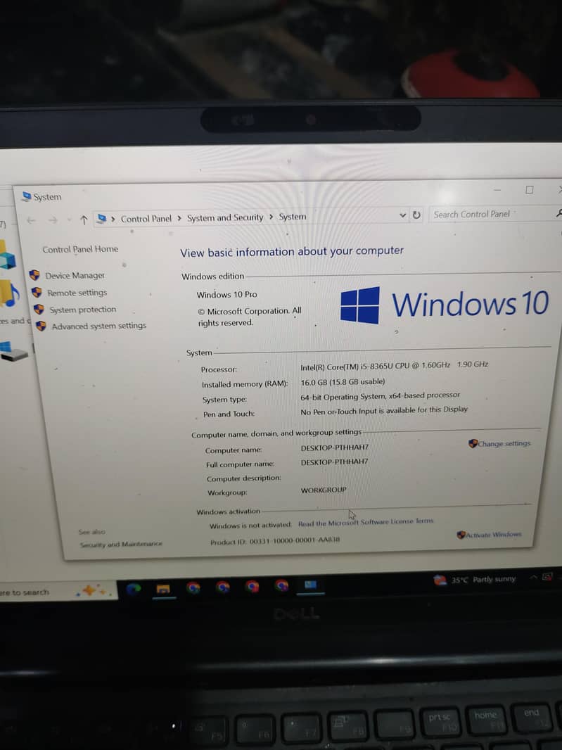 Intel core i5 8th generation 3