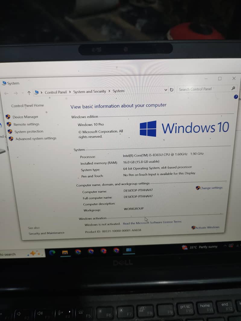 Intel core i5 8th generation 4