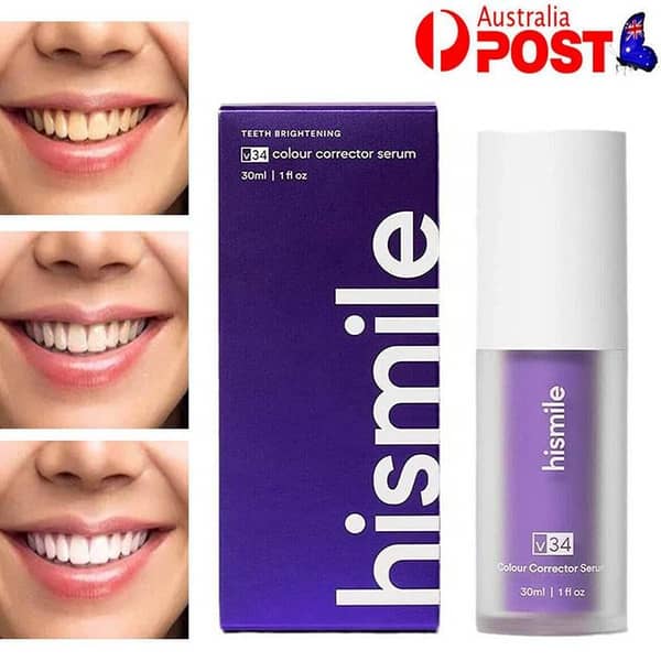 HiSmile Teeth Whitening Kit – Professional LED Teeth Whitening System with Whitening Gel for Home Use