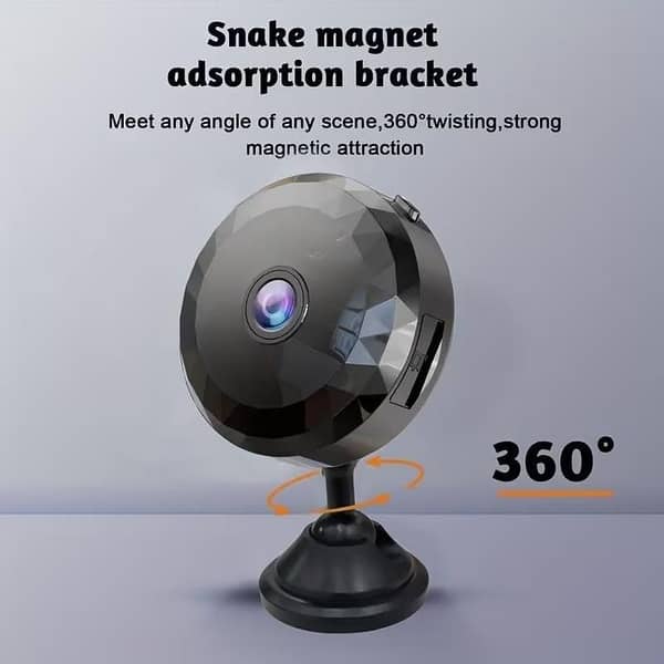 A9 Mini WiFi Security Camera – HD Wireless CCTV with Night Vision and Motion Detection for Home or Office