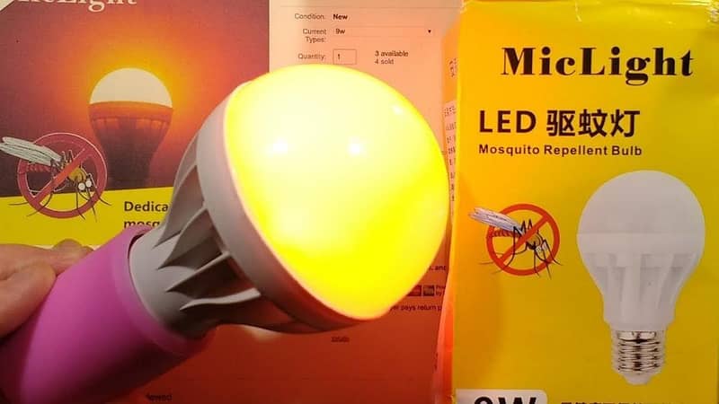 LED Mosquito Killer Bulb – UV Insect Trap Lamp for Home, Bedroom & Indoor Mosquito Control