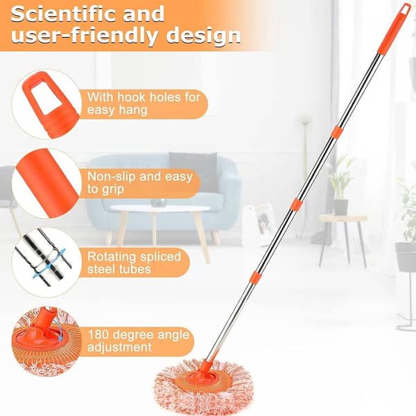 Rotatable Adjustable Cleaning Sunflower Duster | Extendable Dust Cleaning Brush for Ceiling, Fan, Furniture & Home