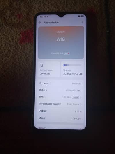 OPPO A18