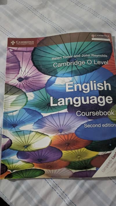 Cambridge oleevel English language course book second Ed Halen toner