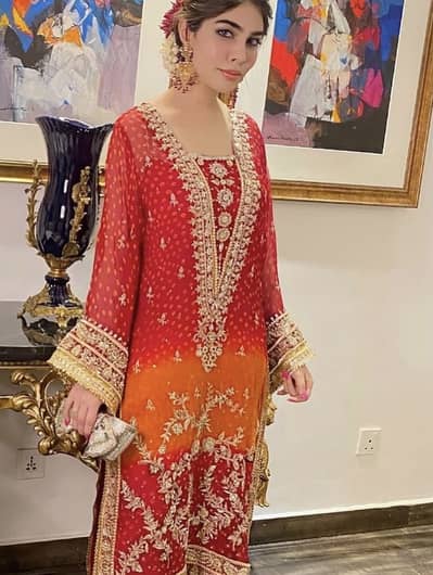 Aleena khan 2 pc dress for sale