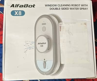 Alfabot X8 Window Robot Cleaner | 80W | 600mAh Battery | Box Pack