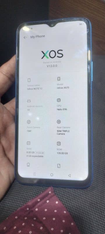 infinix note 12 (8/128) official
