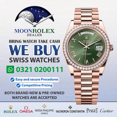 Get Cash / Rolex Cartier Omega Frederique Constant Concord Blancpain