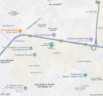 120 SQUARE YARD LEASE PLOT IN PIR GUL HASSAN PHASE 1