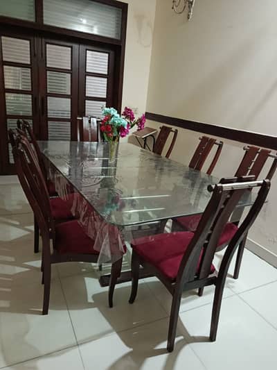 Dinning Table with 8 Chairs