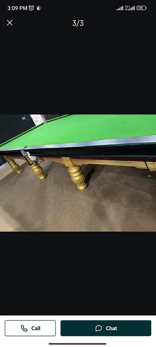 snooker table 6*12 1