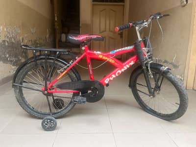 Phonix Sports Kids Bicycle (Red & Black)