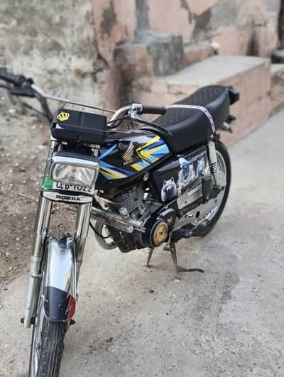Honda cg 125 2013 model all original