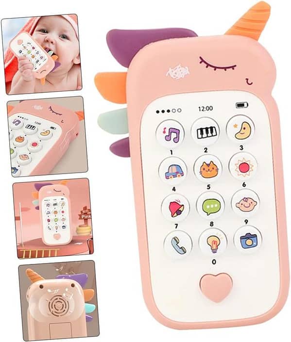 Early Educational Mobile Phone Toy for Kids | Baby Cell Phone Music Toy for Kids | Learning Toy for Kids