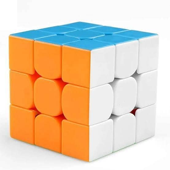 BRANDED Stickerless 56mm Warrior S Rubiks Cube 3x3 – Magic Speed Cube Puzzle Toy