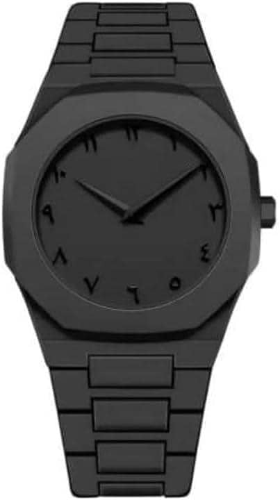 Black Arabic Aura Watch for Men – All Black Aura Watch, 100% Original