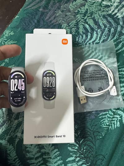 Xiaomi MI band 10 Glaciet Silver | China Import | Six months use