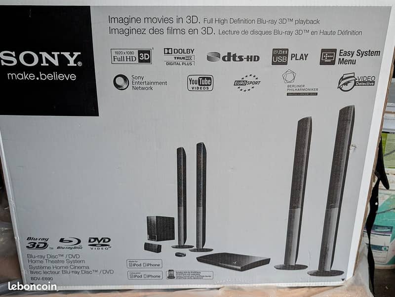 Sony Bdv E690 5.1 2