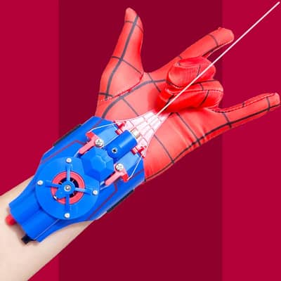 Spider web shooter- Spiderman Web Shooterr Toy for Kids Plastic Gloves