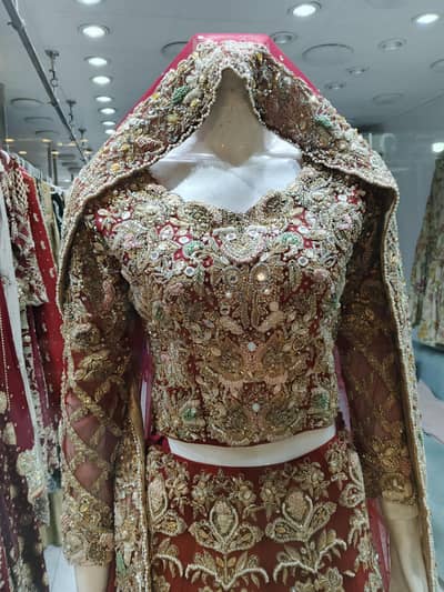 Bridal 1st day dress