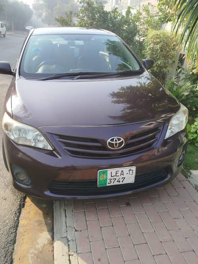 Toyota Corolla XLI 2013
