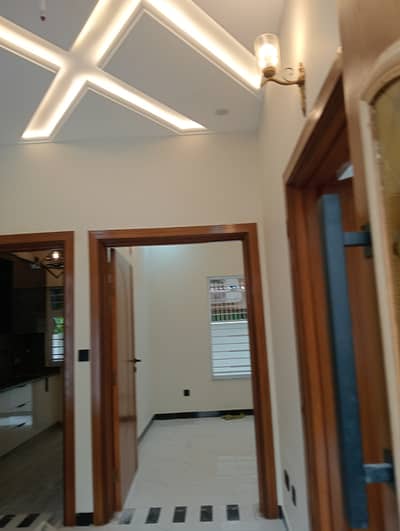 10marla 3beds DD TV lounge kitchen attached baths neat clean brand new house ground portion for rent in G 13 1 islamabad