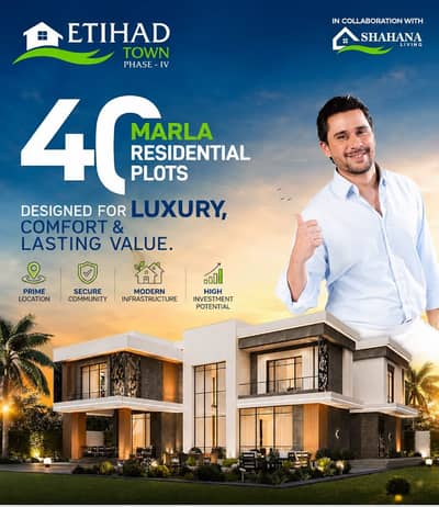 5 Marla Residential Plot in Etihad Town Phase 2