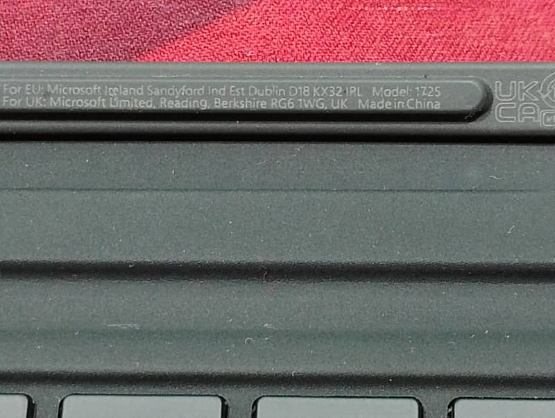 Microsoft surface pro 7 keyboard 4