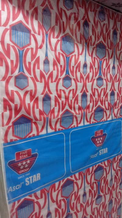 Five star company Ka Single bed size mattress.