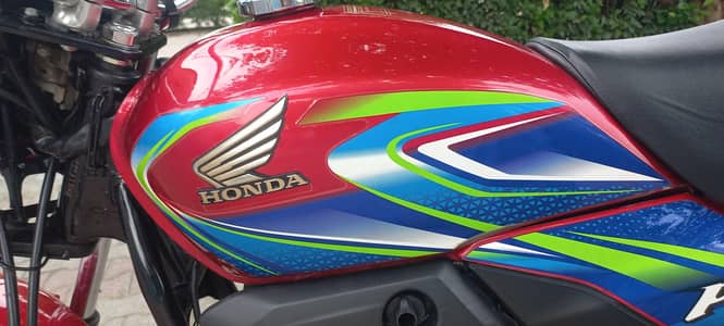 Honda brideor  red colour  registration all Punjab