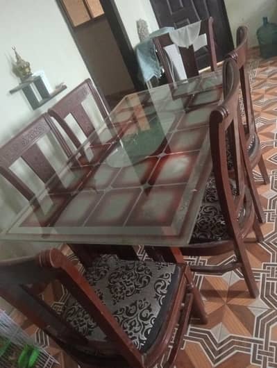 6 seater dinning table