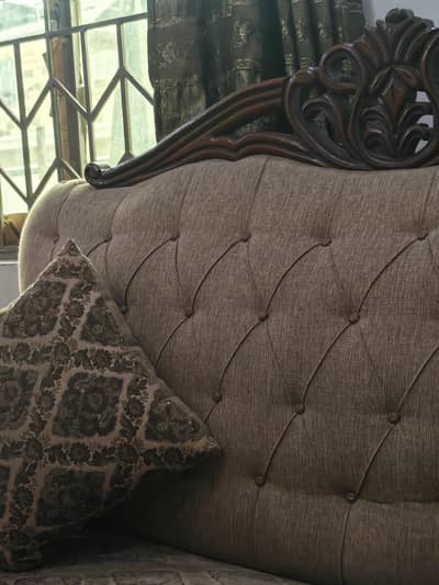 7 Seater Caramal Sofa