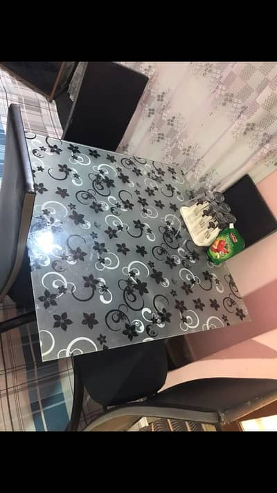 Dining table with 4 chairs