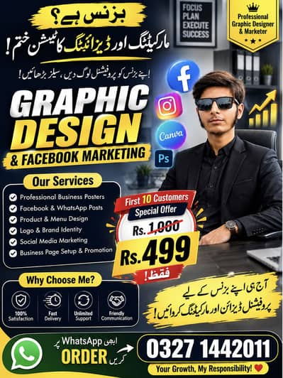Hassan Marketing and Graphic Designer Expert