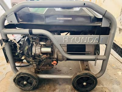 Hyundai Gas & Petrol Generator 8KVA 6.5 KW HGS 7250 with Auto System