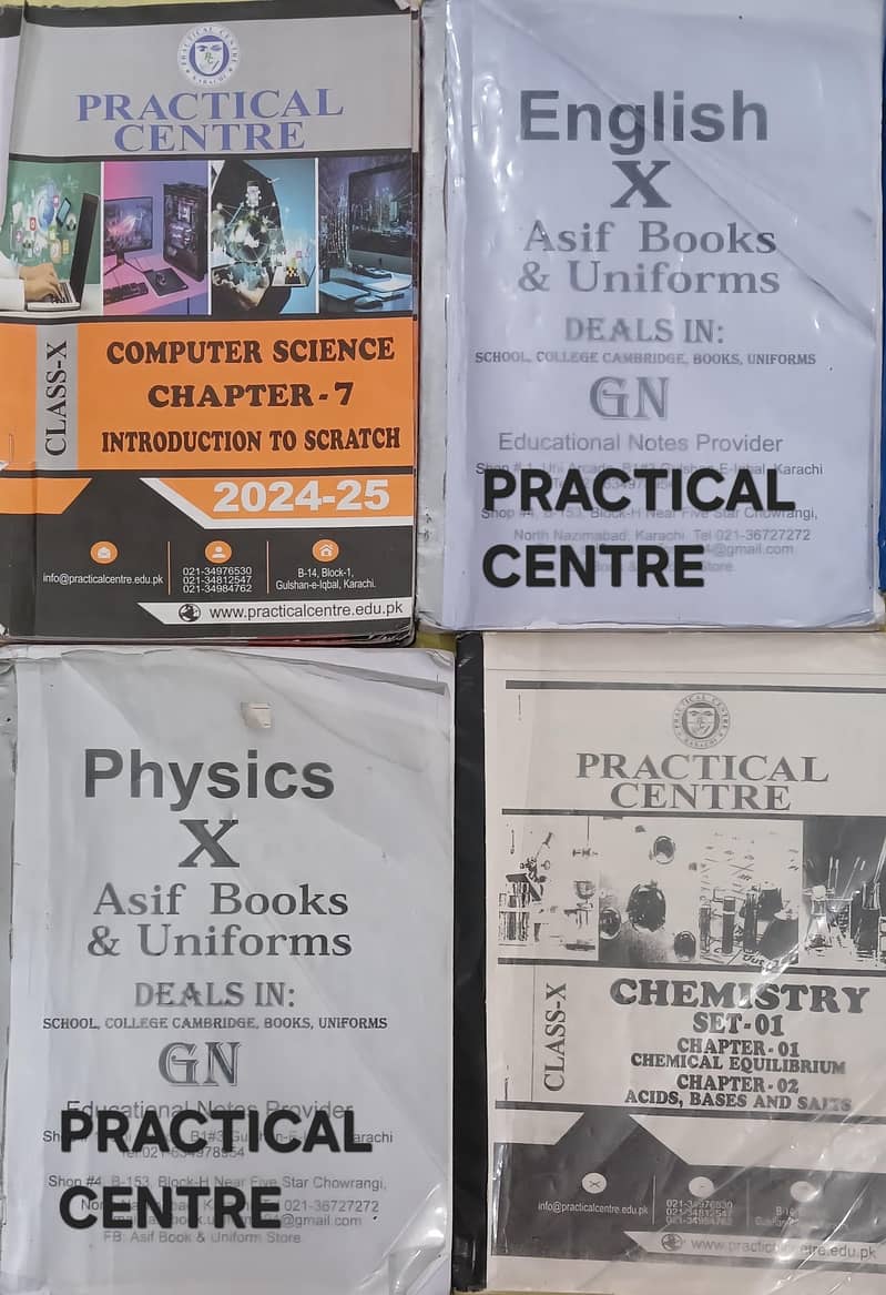 Practical Centre Notes Class X Sindh Board (Pre Engineering) 1