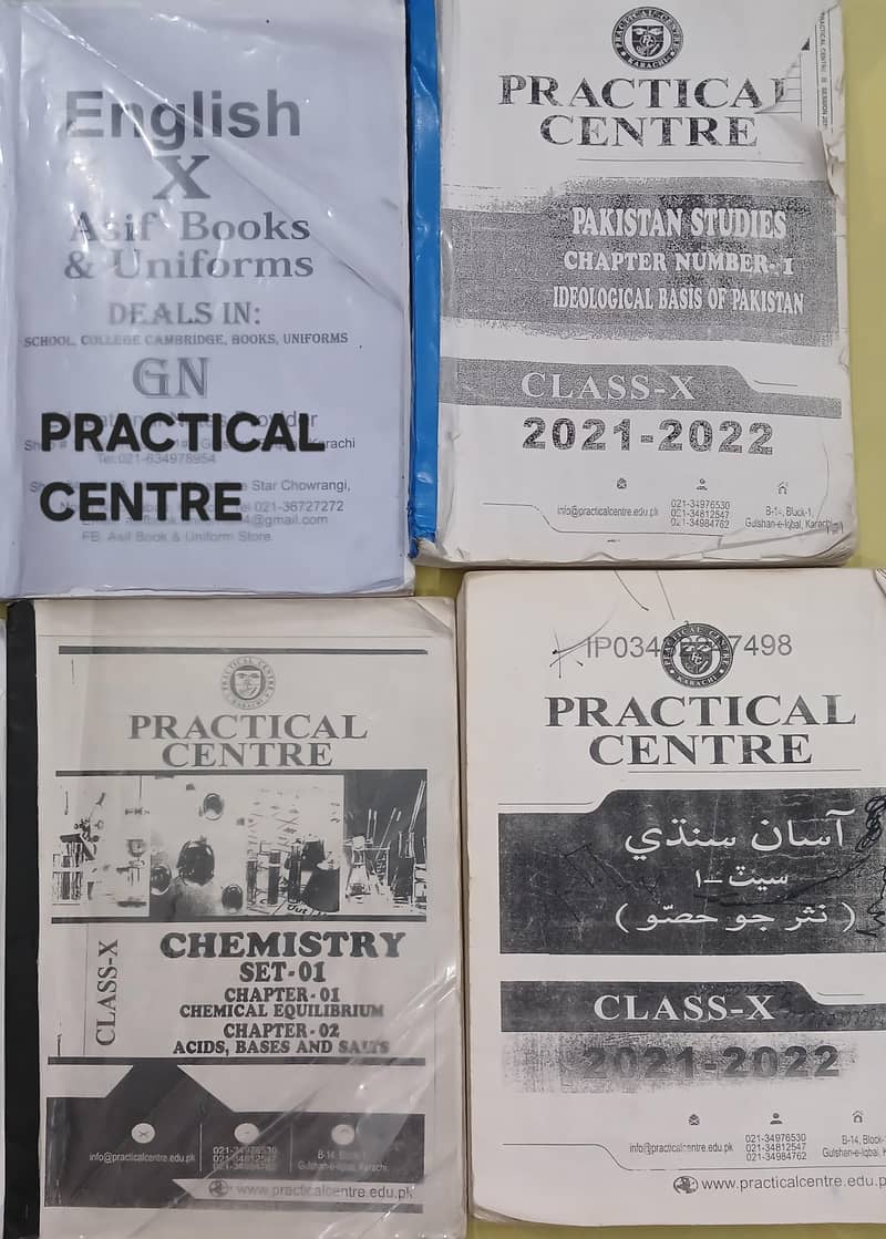 Practical Centre Notes Class X Sindh Board (Pre Engineering) 2
