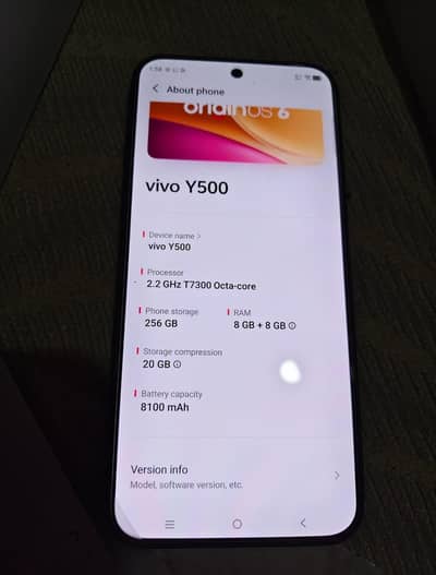 Vivo Y500